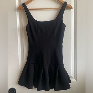Black Sleeveless Mini skirt dress
